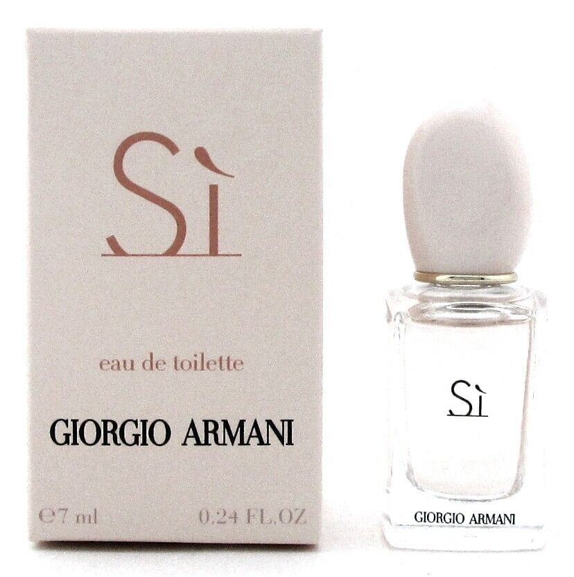 Si Perfume by Giorgio Armani 0.24 oz/ 7ml Eau de Toilette Splash MINI New in Box