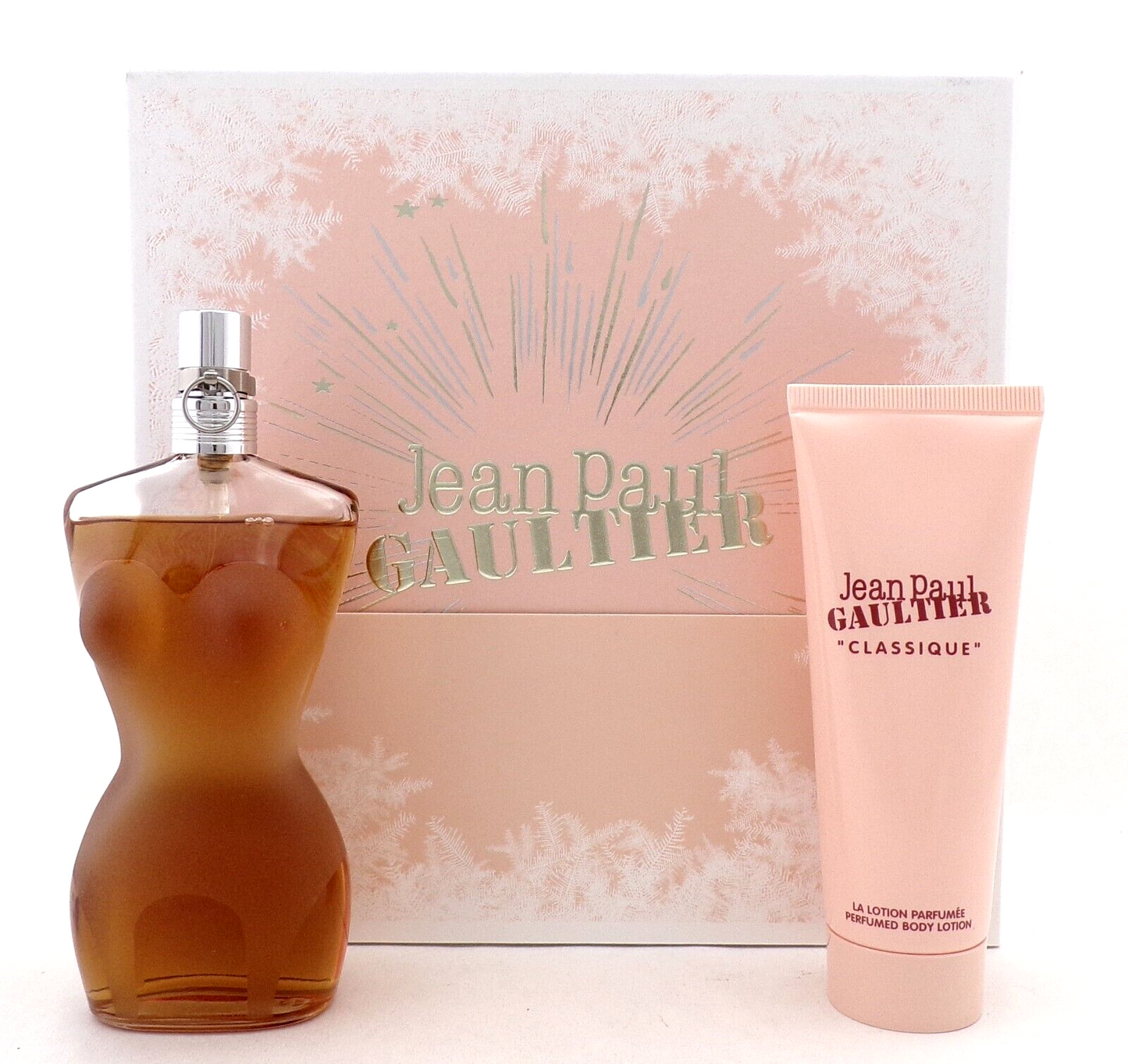 Jean Paul Gaultier Classique 3.4oz EDT Spray + 2.5oz Body Lotion. New Women' SET