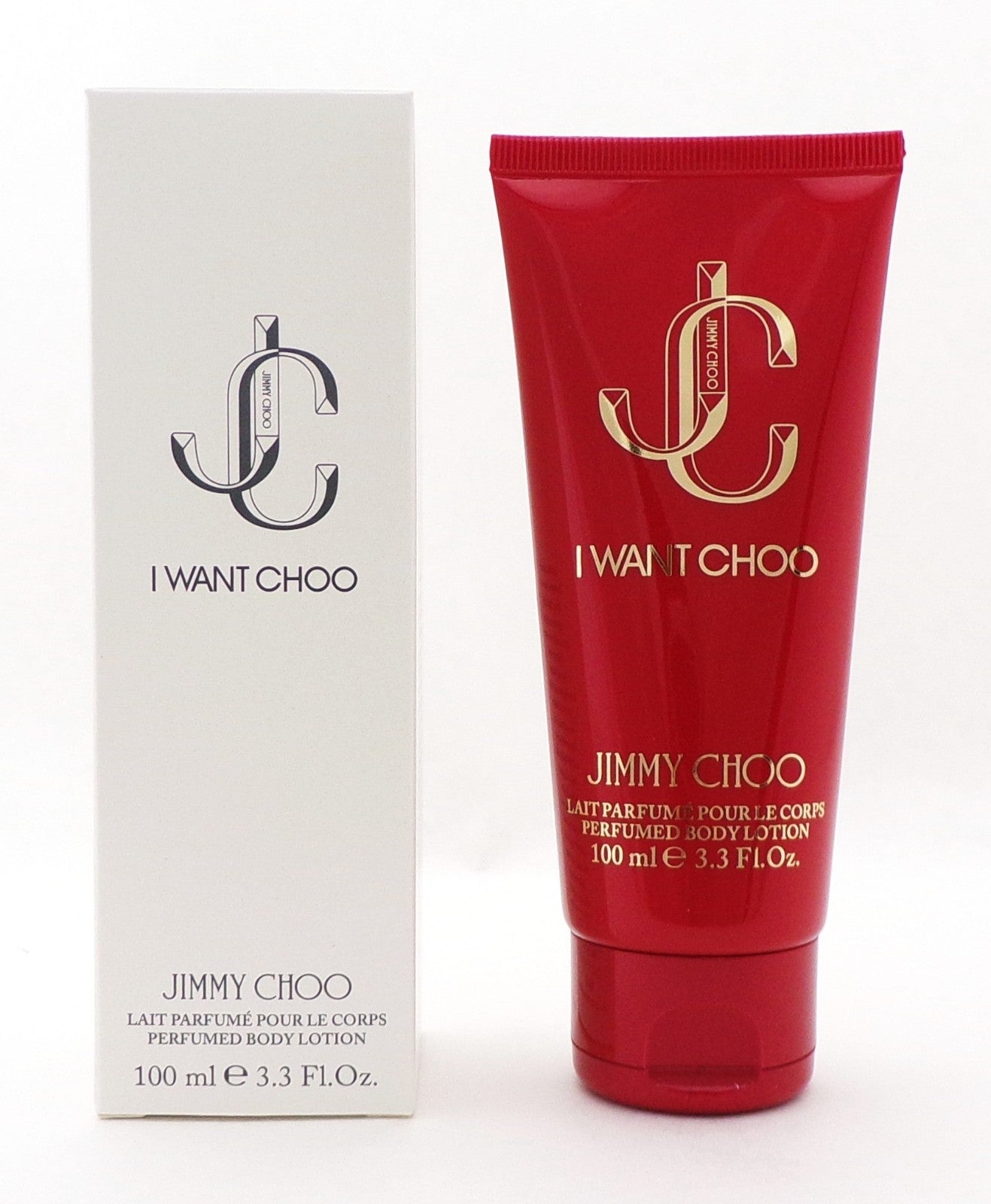 Jimmy Choo I WANT CHOO 3.3 oz. Perfumed Body Lotion for Women. Brand New
