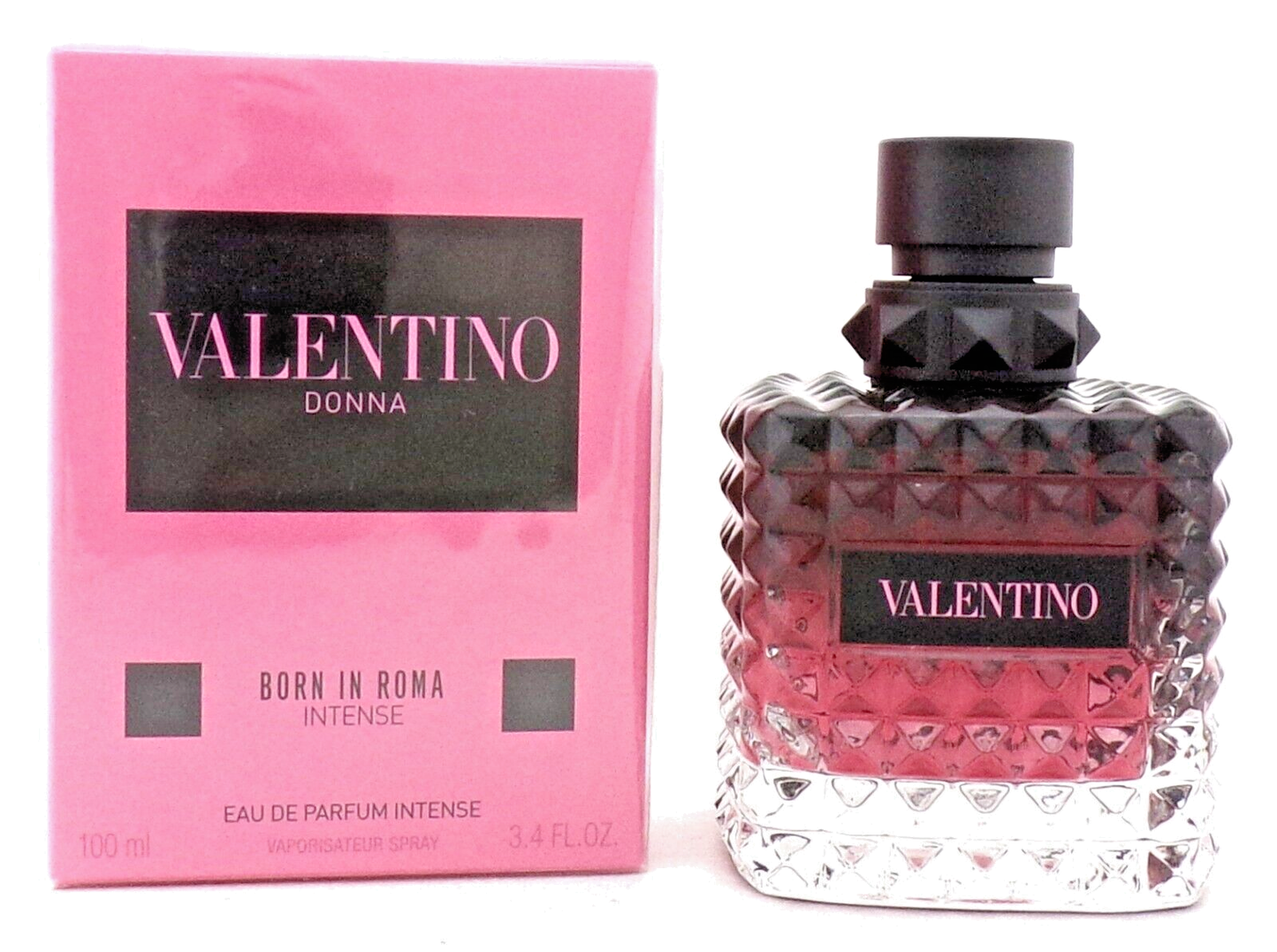 Valentino Donna Born in Roma INTENSE 3.4 oz Eau de Parfum Intense Spray. New Box