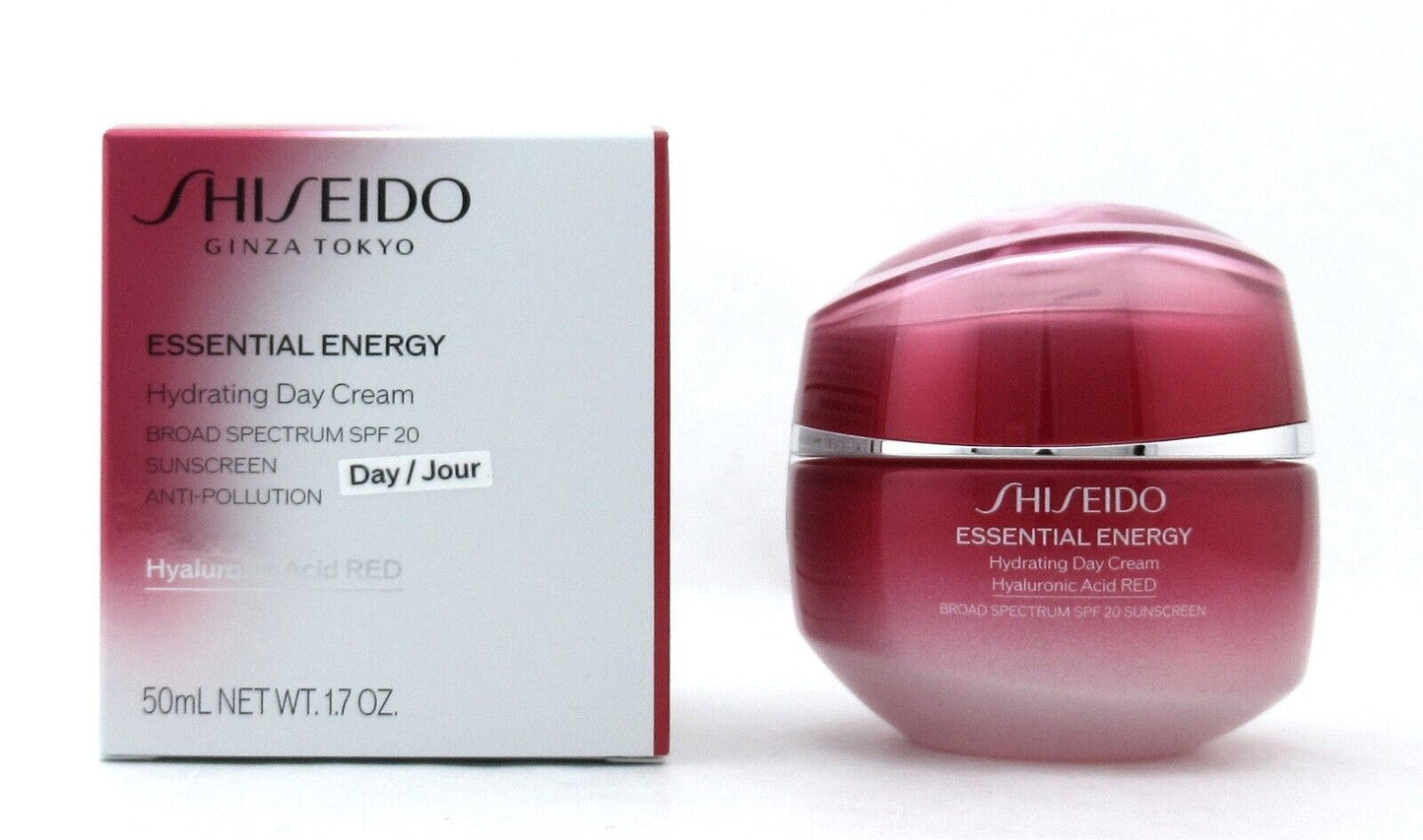 Shiseido Essential Energy Hydrating Day Cream SPF 20 50 ml./ 1.7 oz. New