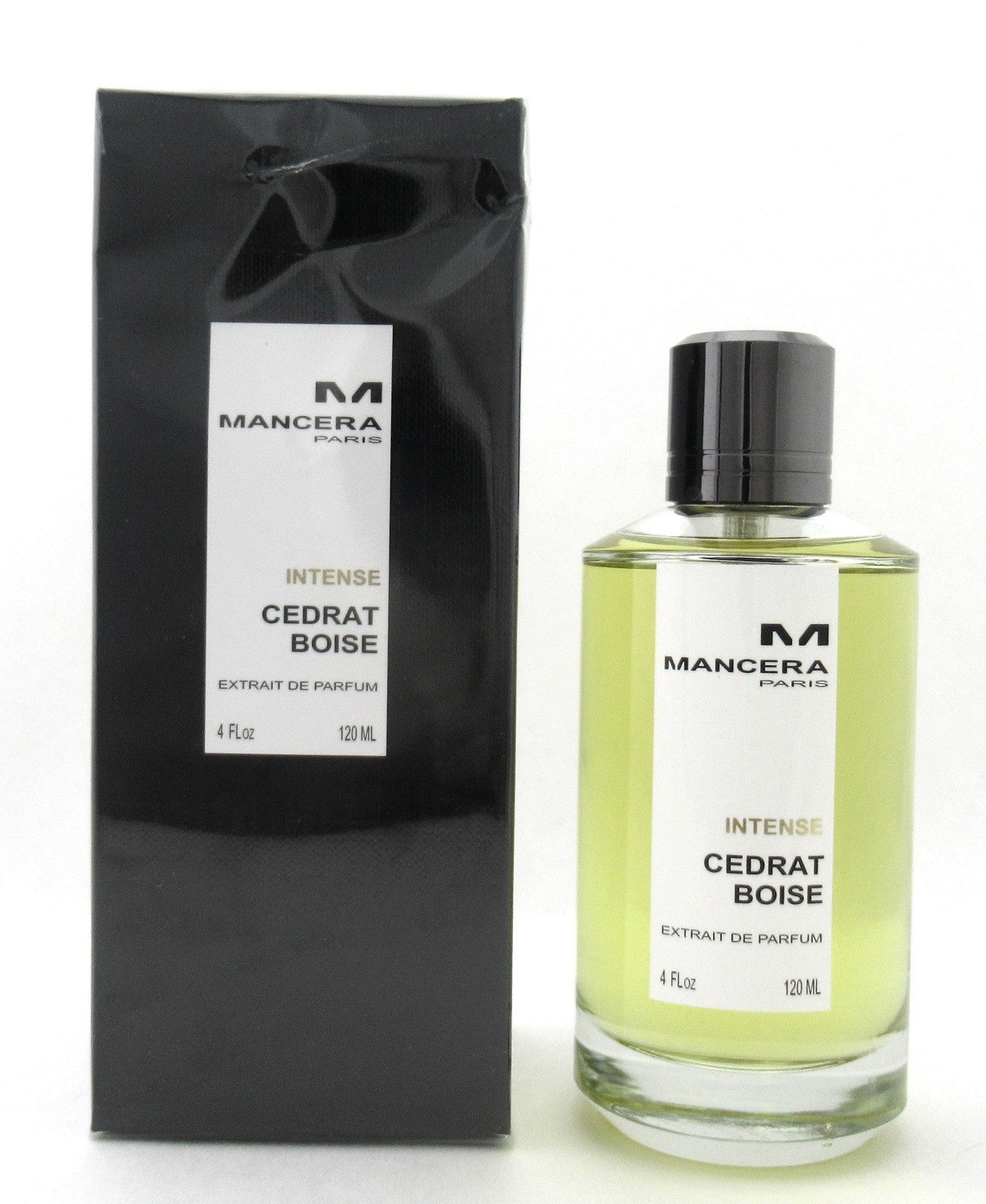 INTENSE CEDRAT BOISE by Mancera 4.0 oz Extrait de Parfum Spray Men Damaged Box