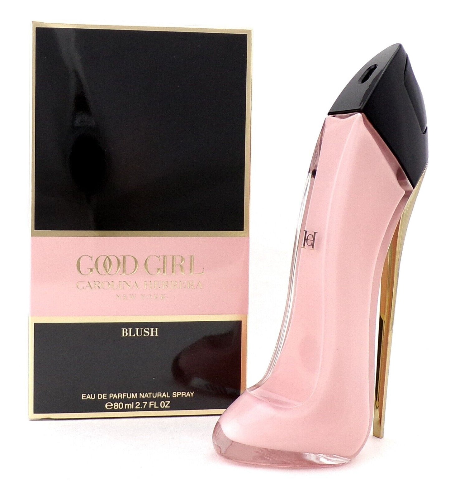Good Girl BLUSH by Carolina Herrera 2.7 oz.EDP Spray for Women. New. DAMAGED Box