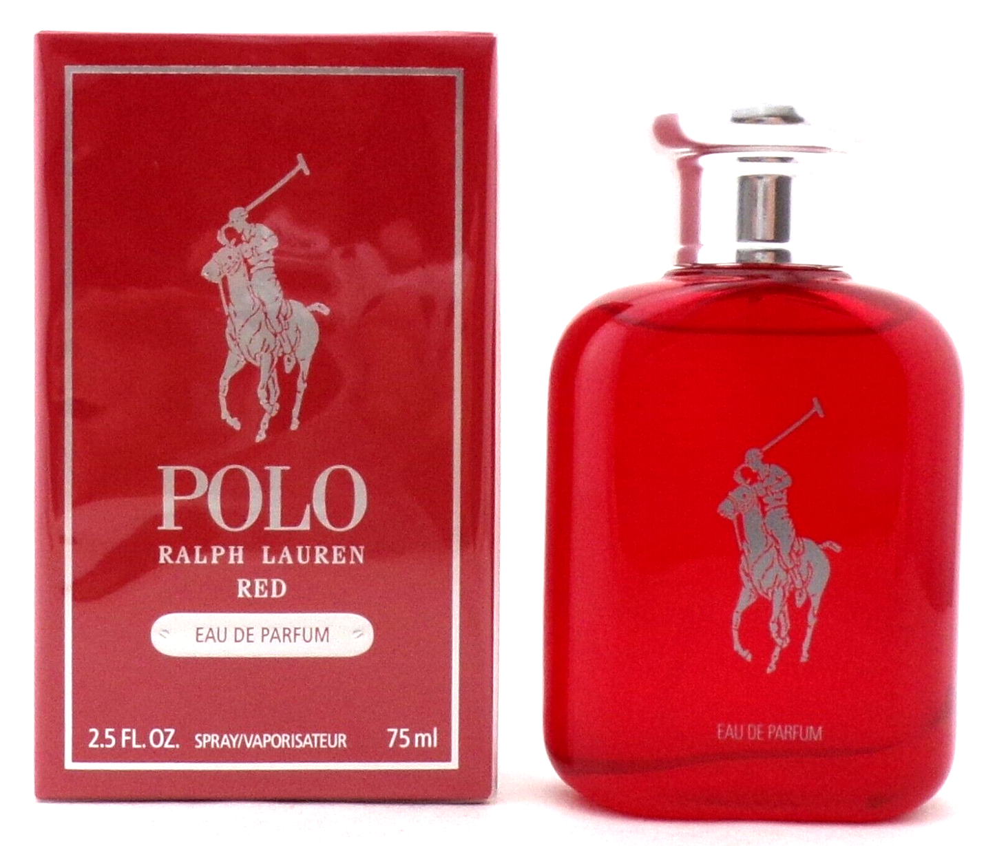 Polo Red by Ralph Lauren 2.5 oz. Eau de Parfum Spray for Men. New Sealed Box.