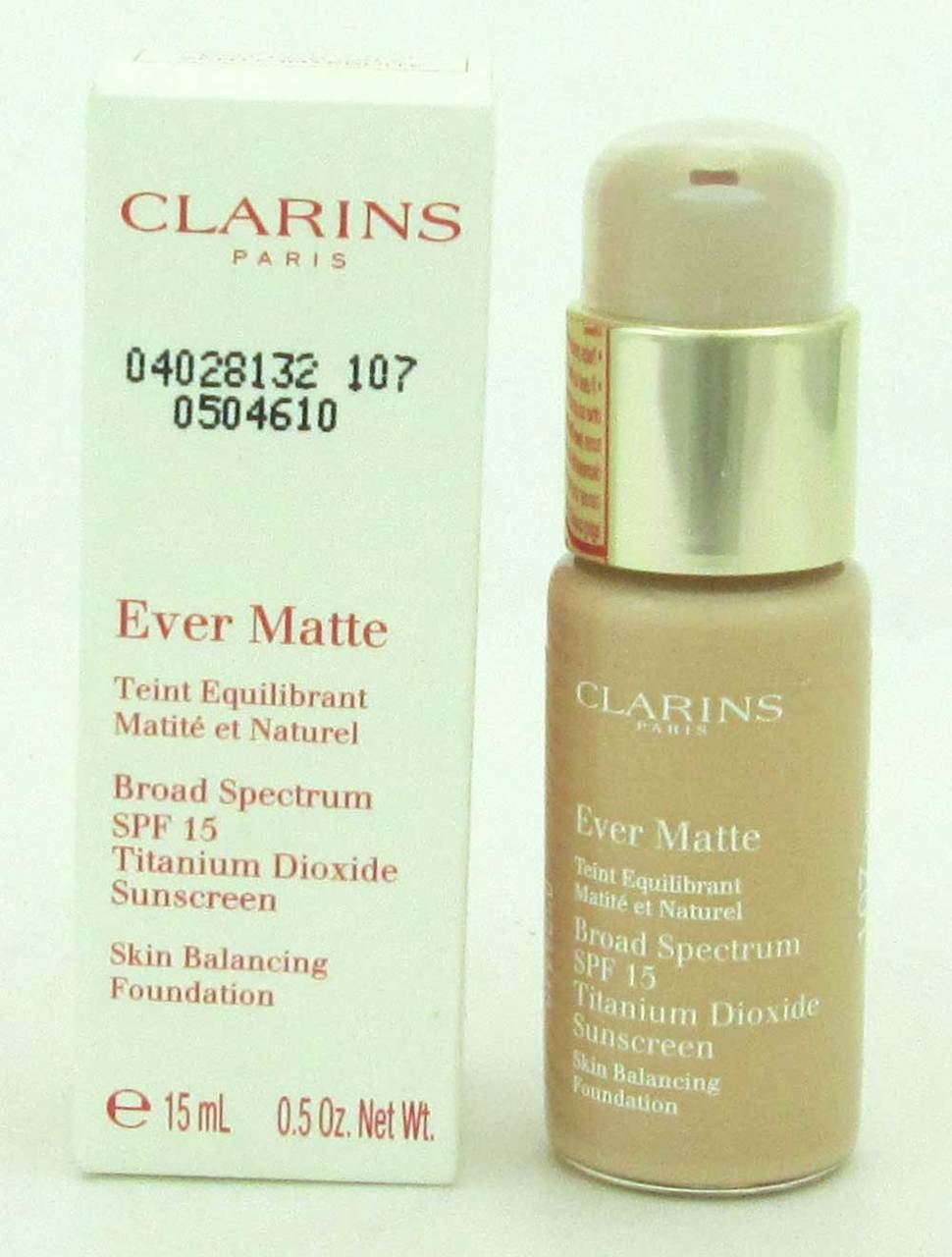 Clarins Ever Matte Skin Balancing Foundat.SPF15