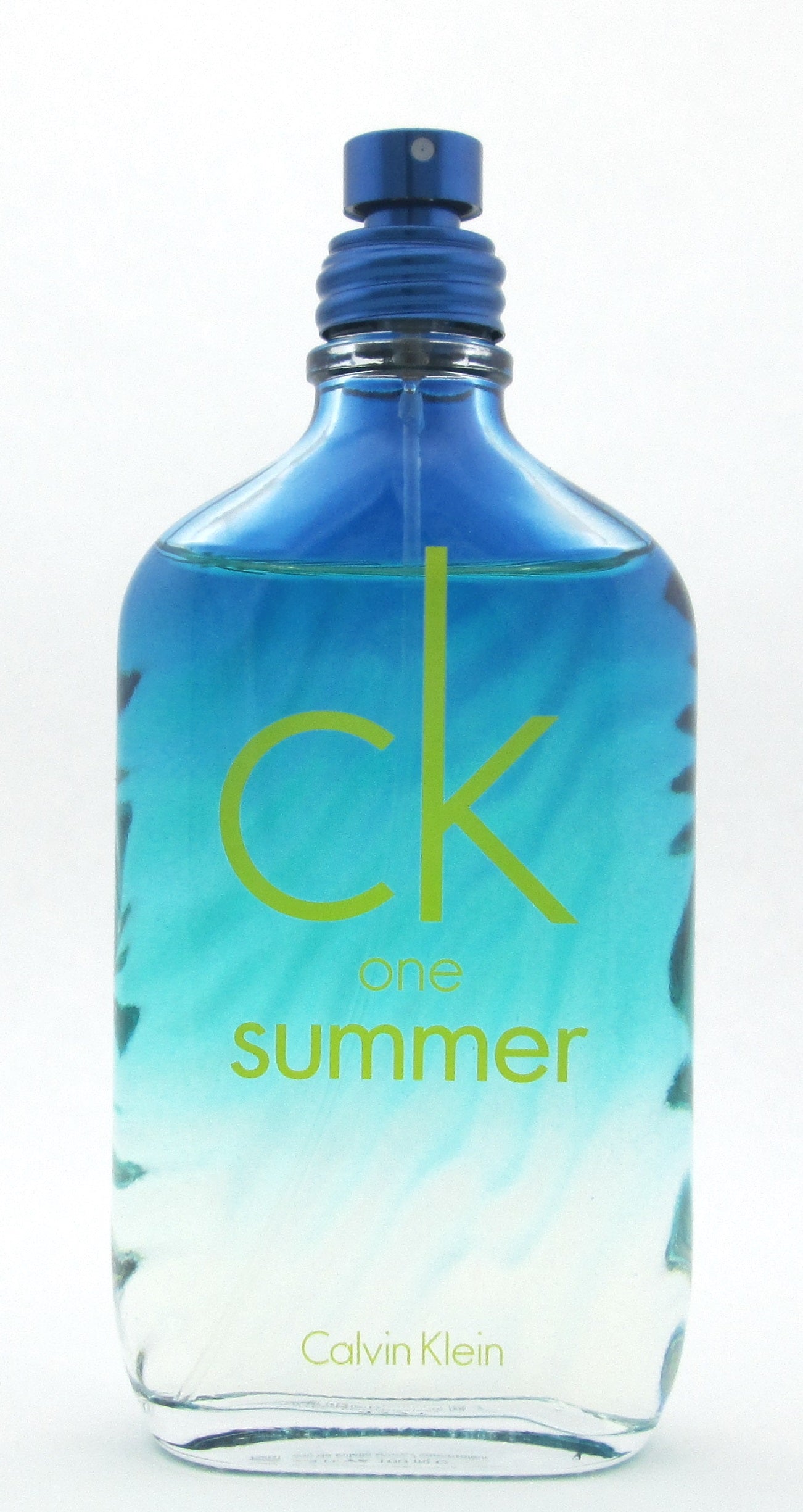 CK One Summer EDT Spray 2015 Edition 3.4 oz. Tester LOWFILL Bottle NO BOX