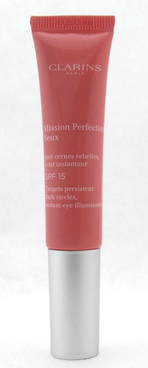 Clarins Mission Perfection Eye SPF 15 15 ml./ 0.5 oz. New Tester Not Sealed