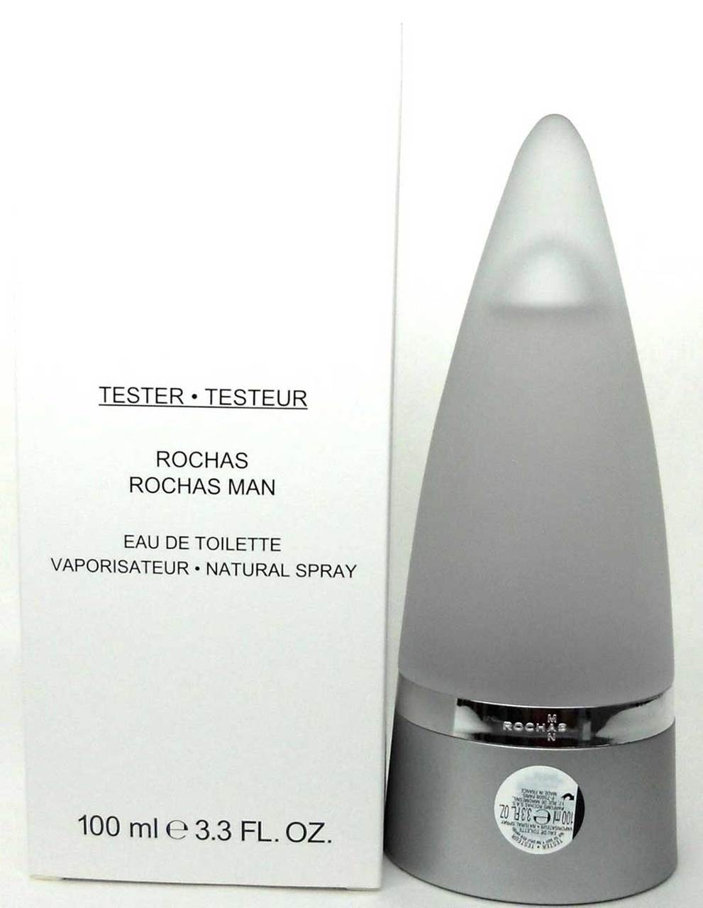 Rochas Man by Rochas Eau De Toilette Spray for Men 3.3 oz.*Tester