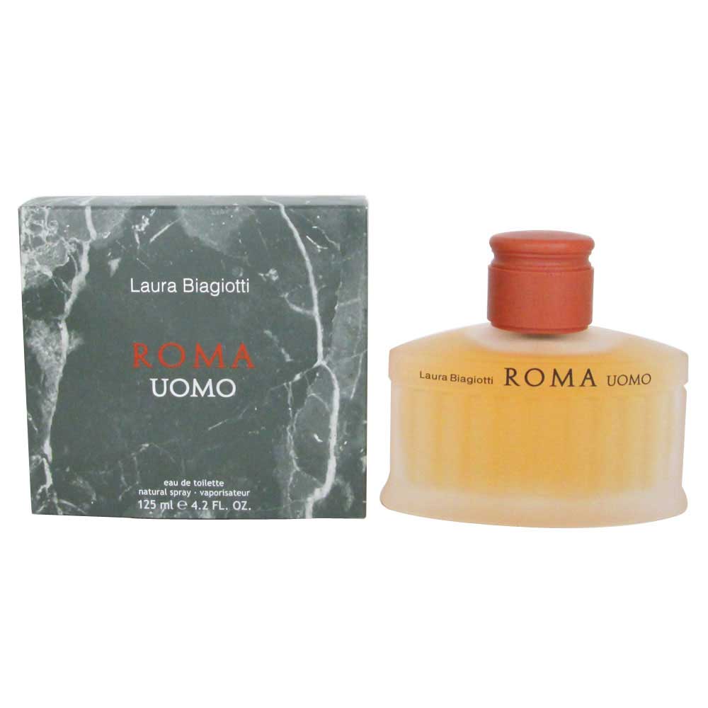 Roma Uomo by Laura Biagiotti Eau De Toilette Spray 4.2 oz New in Box