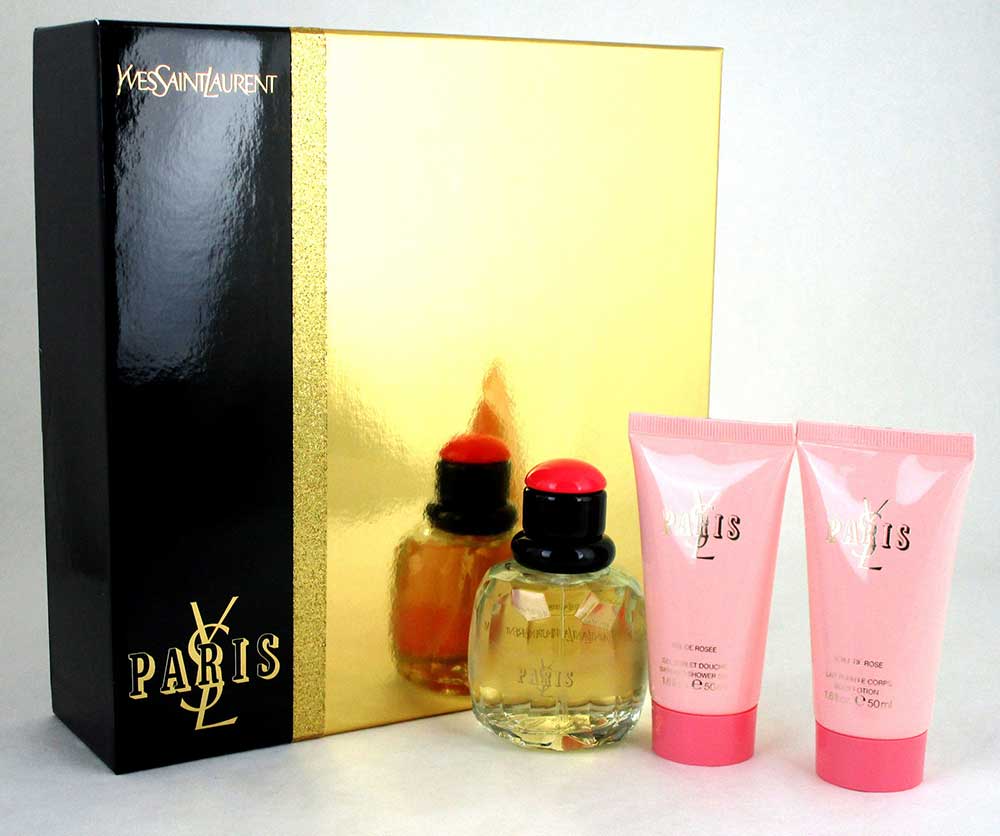 Paris by Yves Saint Laurent 3 Piece Set for Women.New in Hard Box