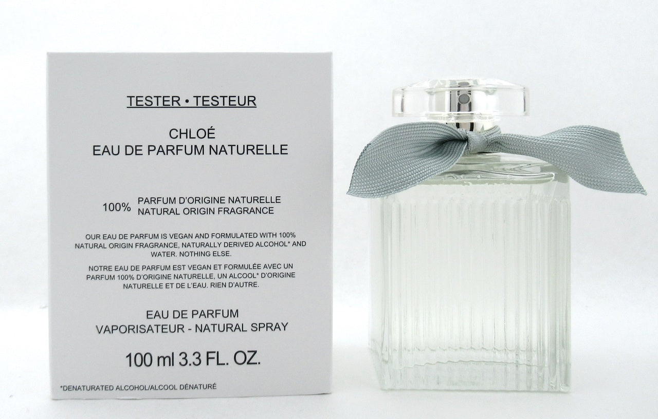 Chloe 100 ml./ 3.3 oz. Eau de Parfum NATURELLE Spray for Women. New Tester w/Cap