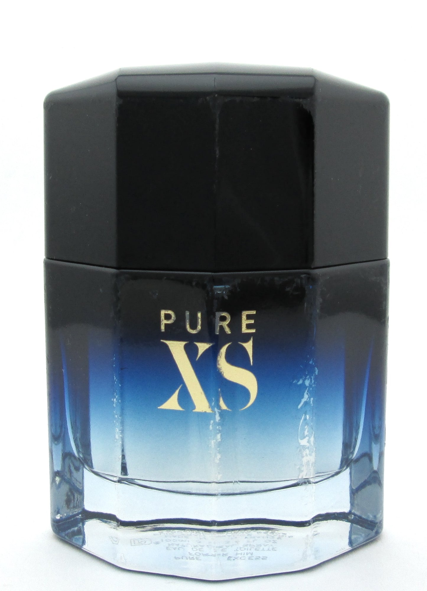 PURE XS by Paco Rabanne Cologne 3.4 oz. EDT Spray for Men Damaged Bottle NO BOX