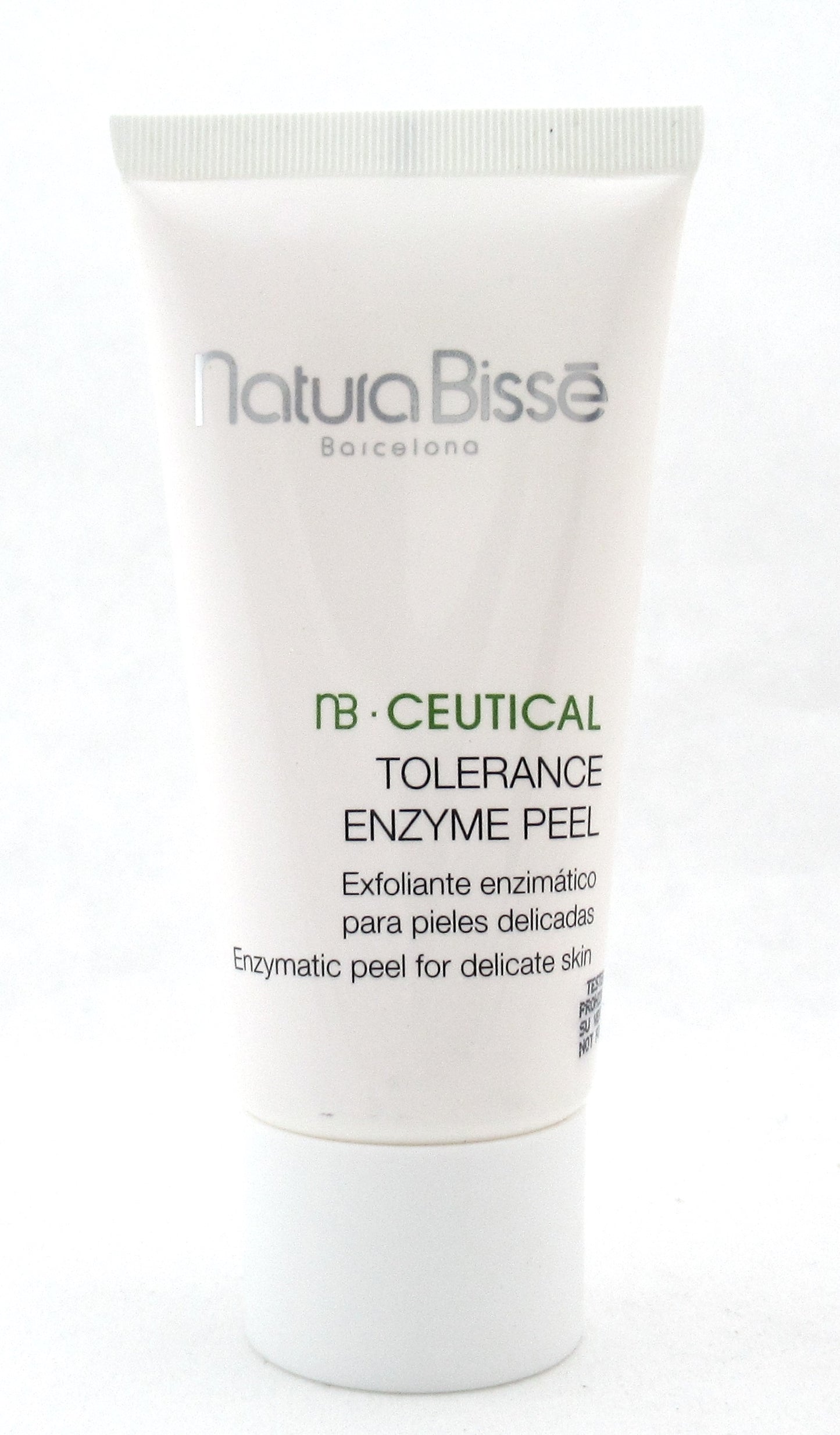 Natura Bisse NB Ceutical Tolerance Enzyme Peel Enzymatic Peel For Delicate Skin 1.7 oz./ 50 ml. New Tester No Box