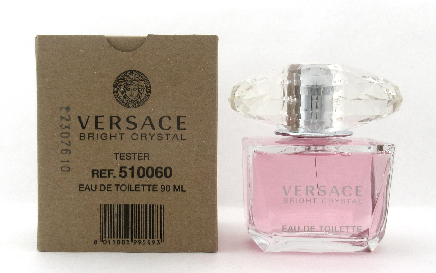 Versace Bright Crystal Eau de Toilette Spray for Women 90 ml./ 3.0 oz. New Tester w/Cap