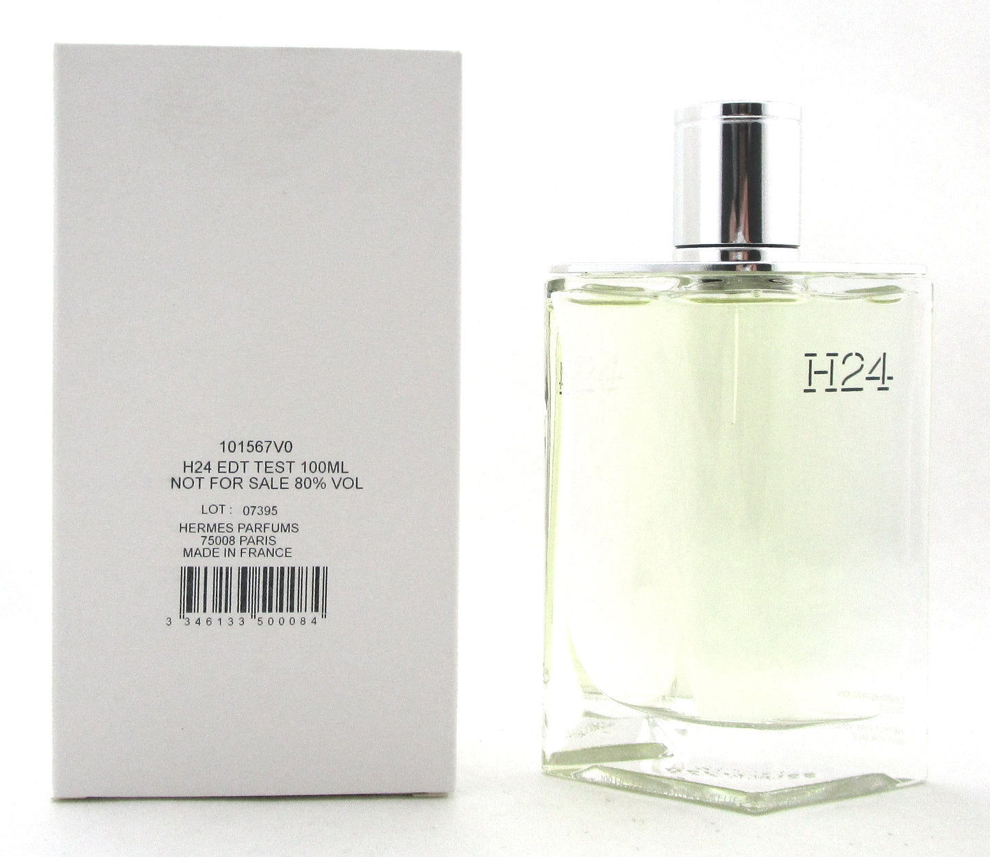 H24 by Hermes 3.3 oz. Eau de Toilette Spray REFILLABLE for Men. New Tester w/Cap
