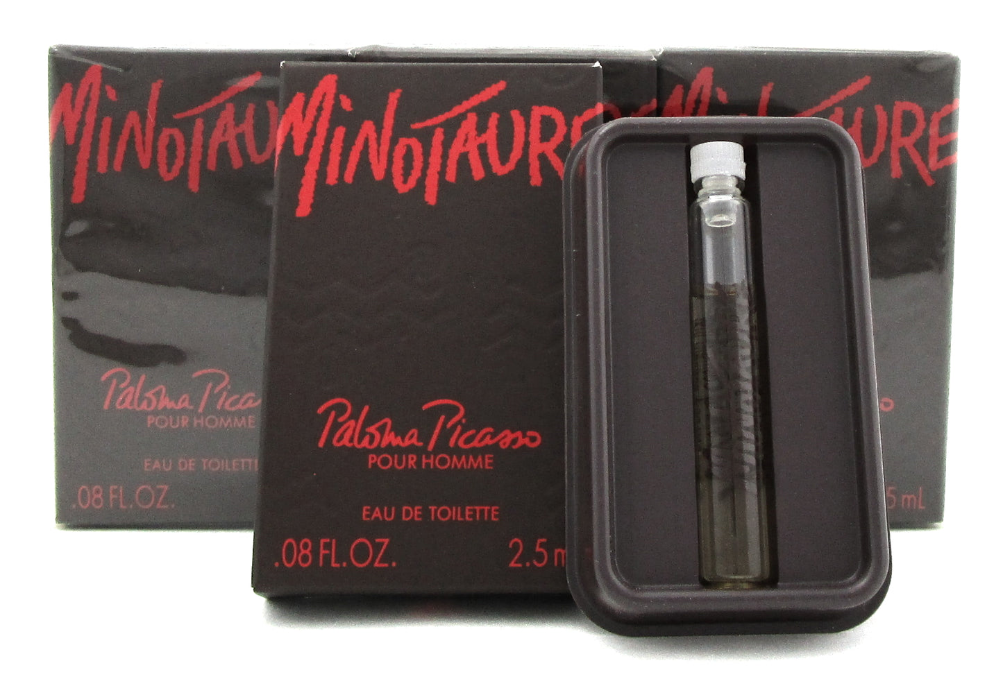 Minotaure by Paloma Picasso 2.5 ml.EDT Splash Sample Vials Lot of 12 pcs.Sealed