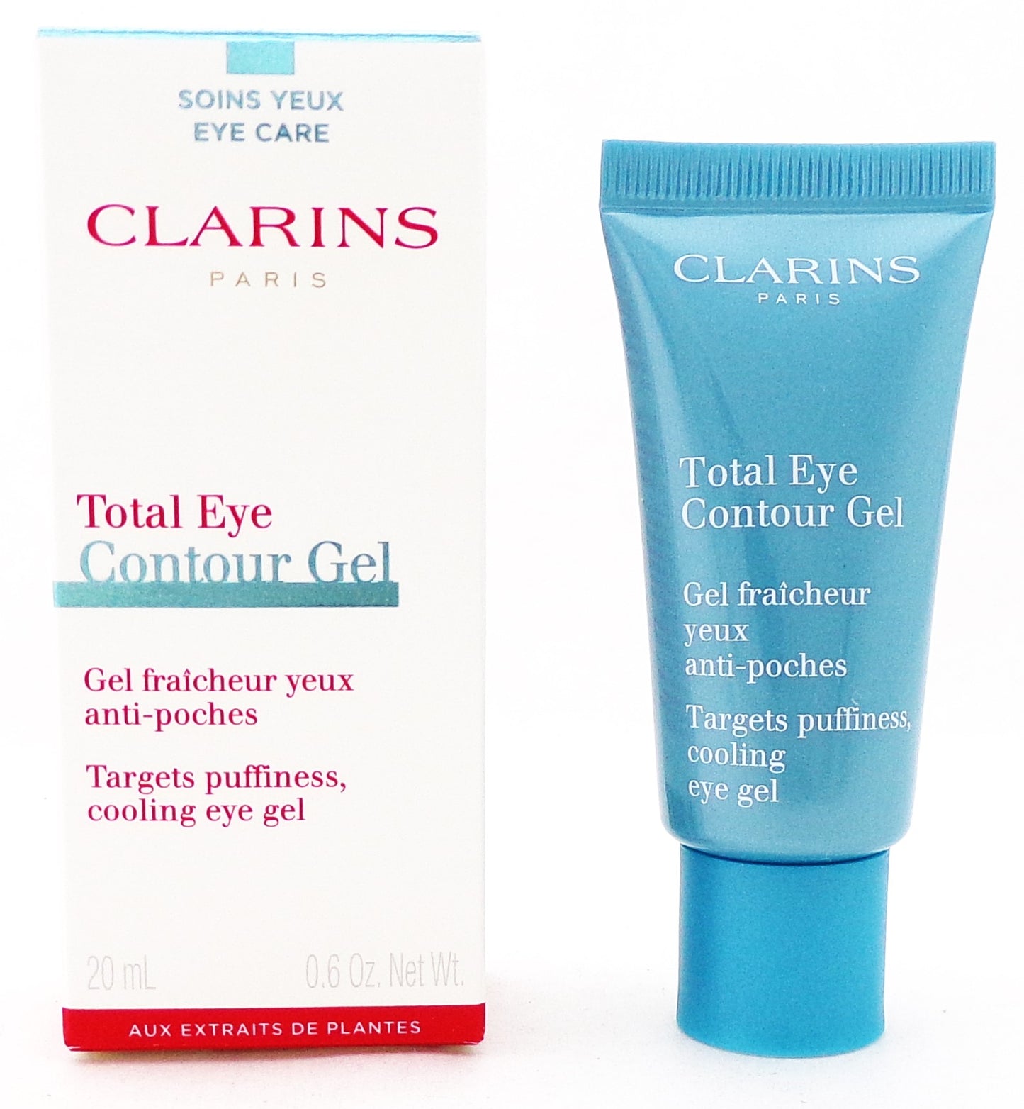 Clarins Total Eye Contour Gel 20 ml./ 0.6 oz. New