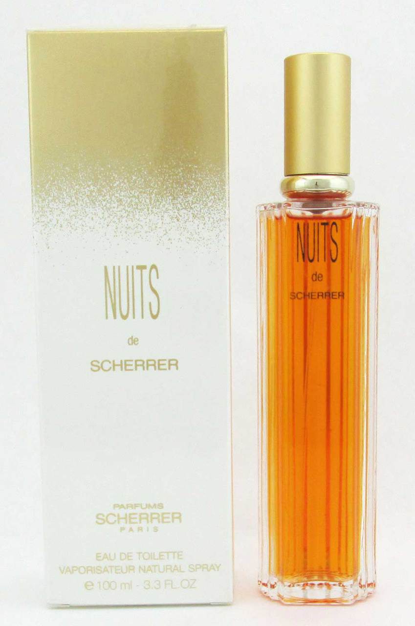 Nuits De Scherrer Jean Louis Scherrer Women EDT Spray 3.3oz/100ml NIB