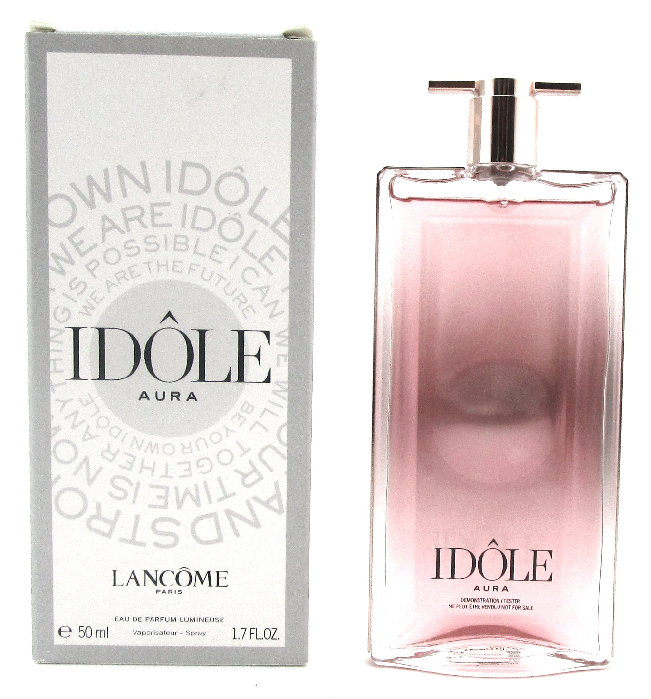 Lancome Idole Aura 1.7 oz. Eau de Parfum Lumineuse Spray for Women. New Tester w/Cap