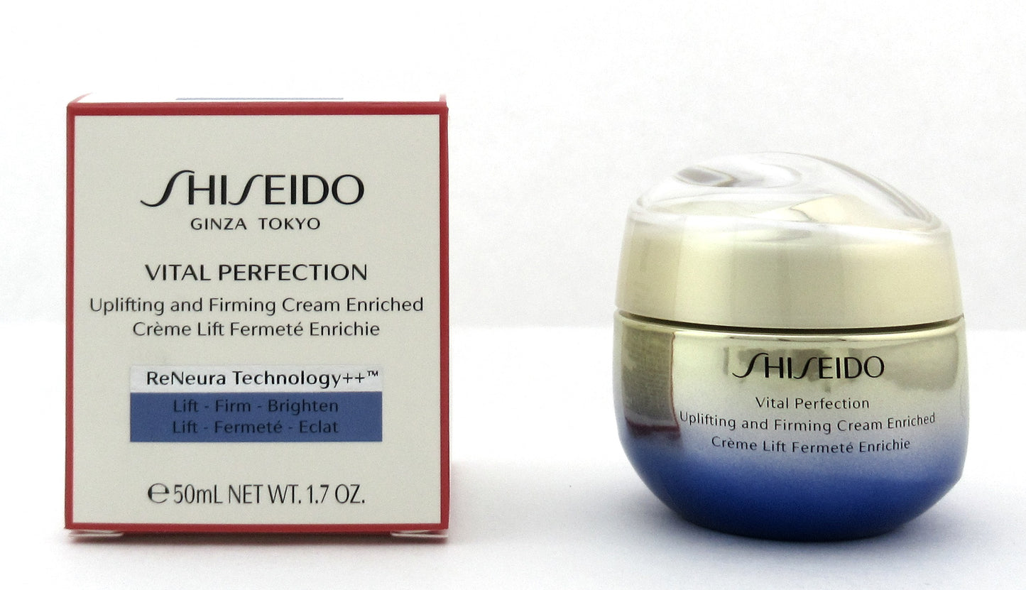 Shiseido Vital Perfection Uplifting and Firming Cream Enriched 50 ml./ 1.7 oz. New