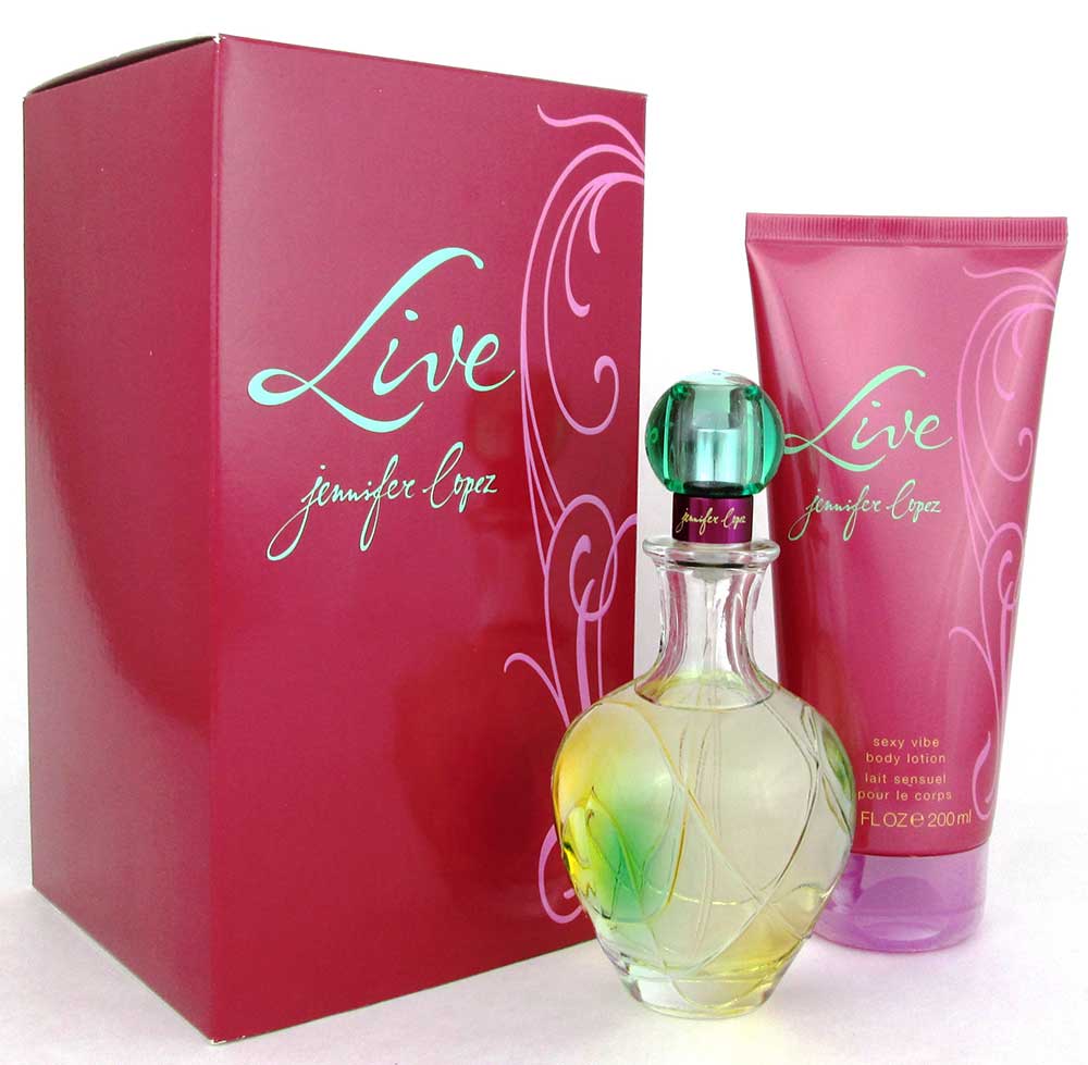 Live by JLO 2 Pc Gift Set: EDP 3.4 oz.Spray + Body Lotion 6.7 oz.New