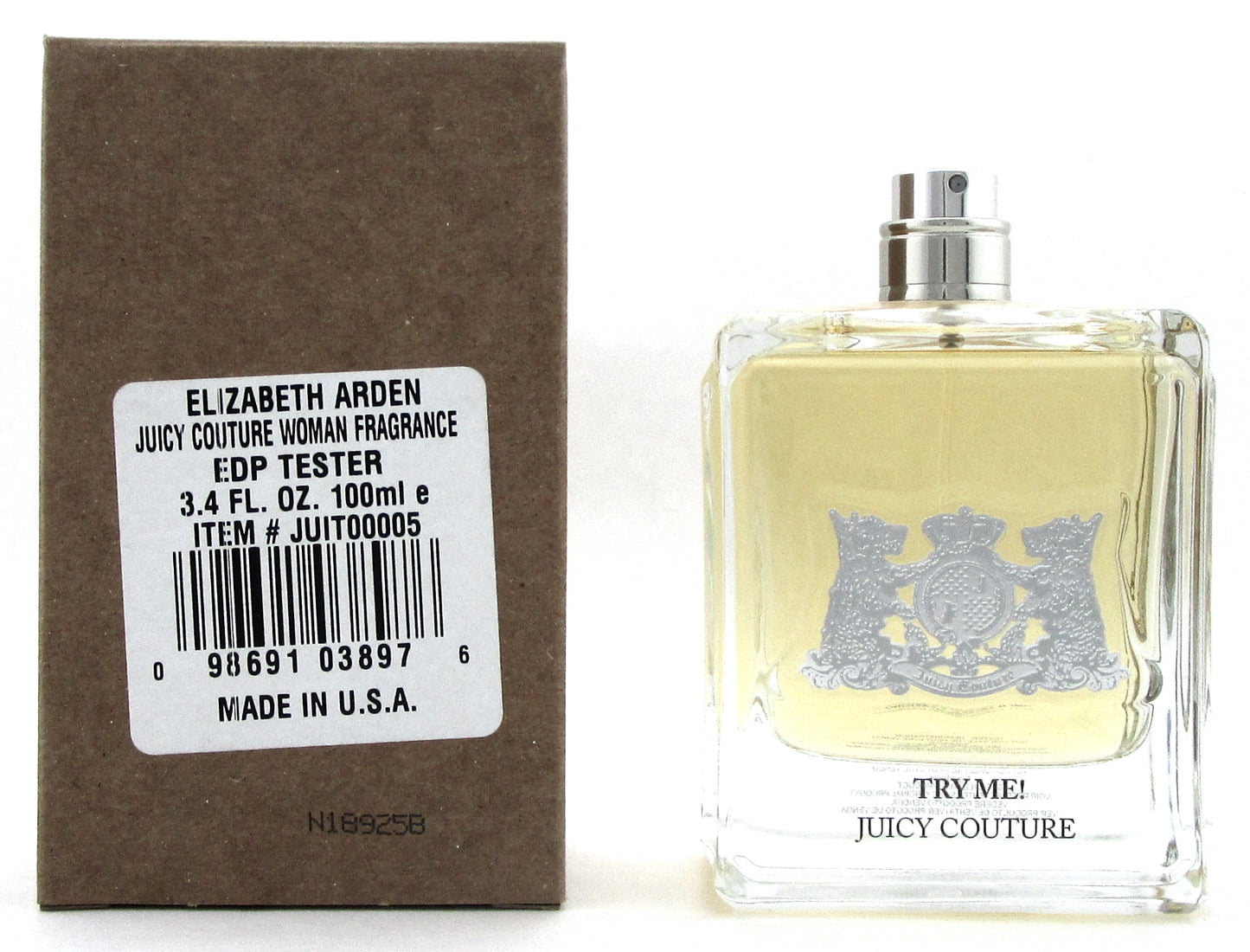 Juicy Couture Perfume by Juicy Couture 3.4 oz EDP Spray Women. Brand New Tester.