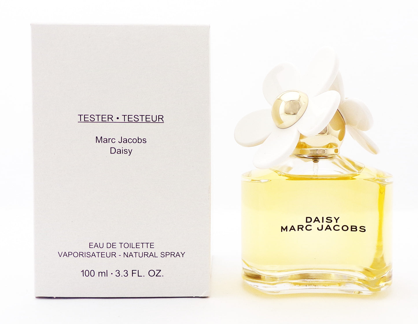 Daisy by Marc Jacobs 3.3 oz. Eau de Toilette Spray for Women New Tester w/Cap