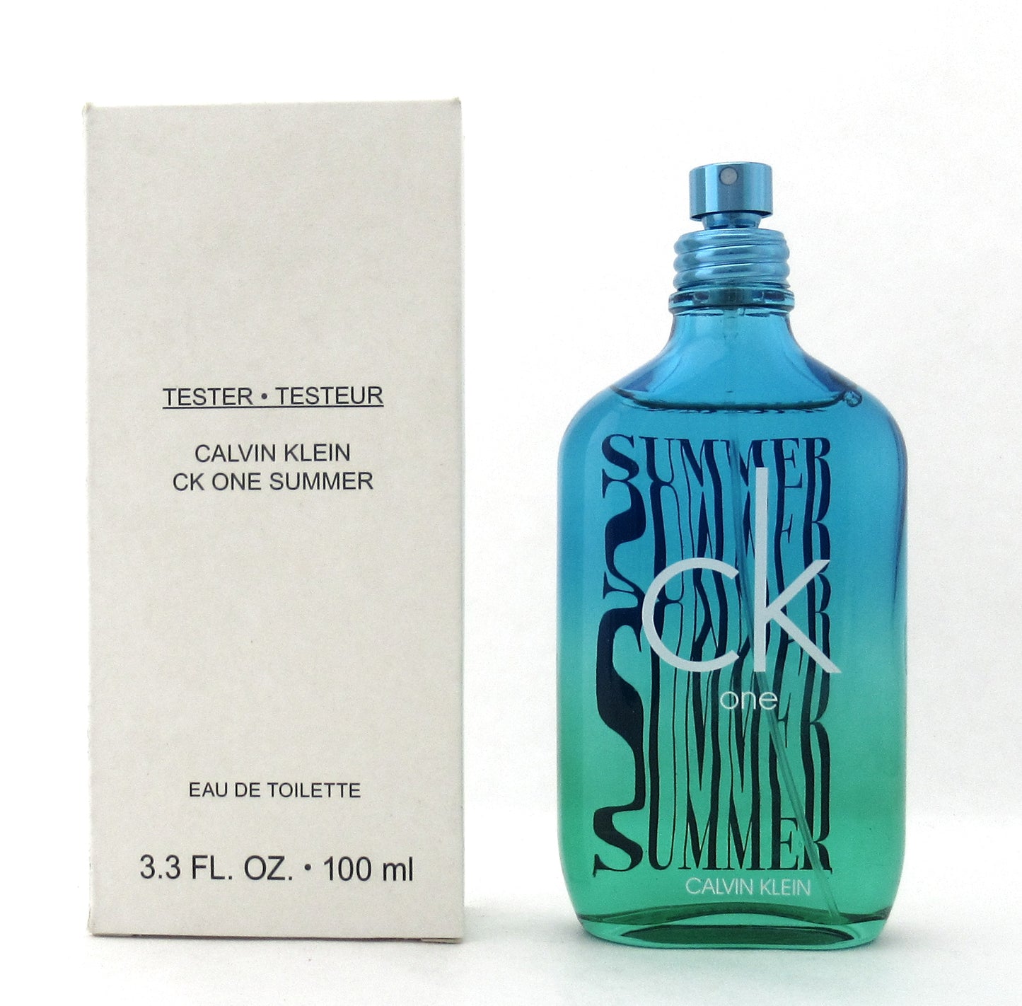 Calvin Klein CK One Summer 2021 LTD EDT Spray Unisex 3.3 oz./ 100 ml. New Tester