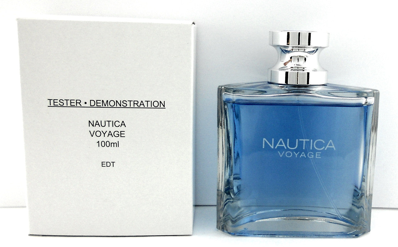 Nautica Voyage Cologne for Men 3.3 oz. EDT Spray Tester with Cap. Never used