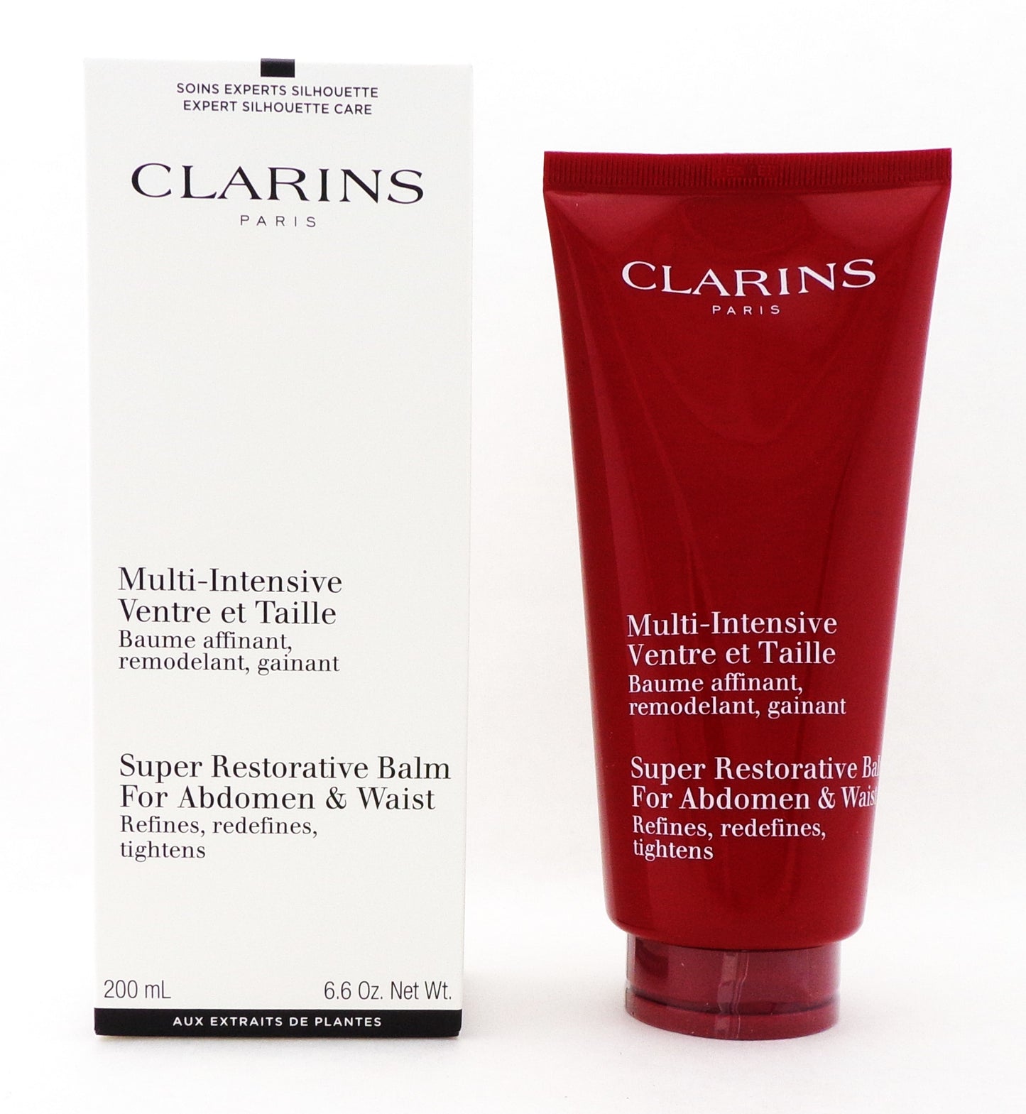 Clarins Super Restorative Balm For Abdomen & Waist 200 ml./ 6.6 oz. New Tester