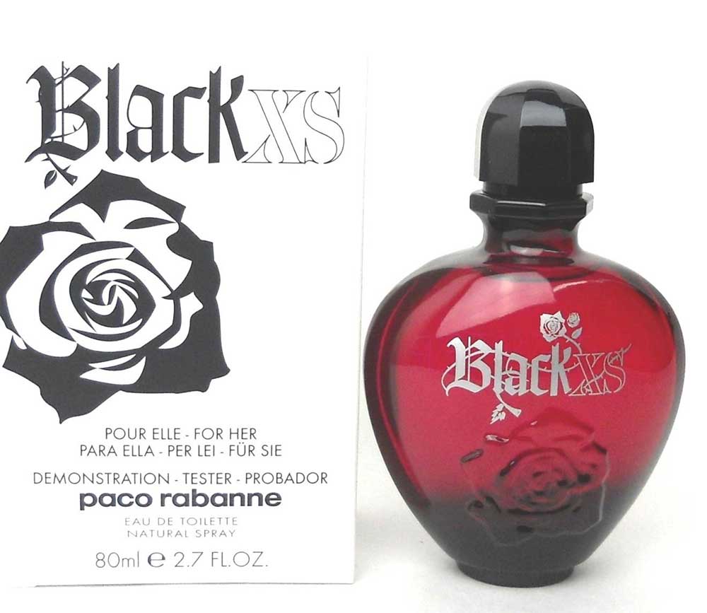 Paco Rabanne Black Xs Eau de Toilette Spray 2.7 oz.for Women *Tester