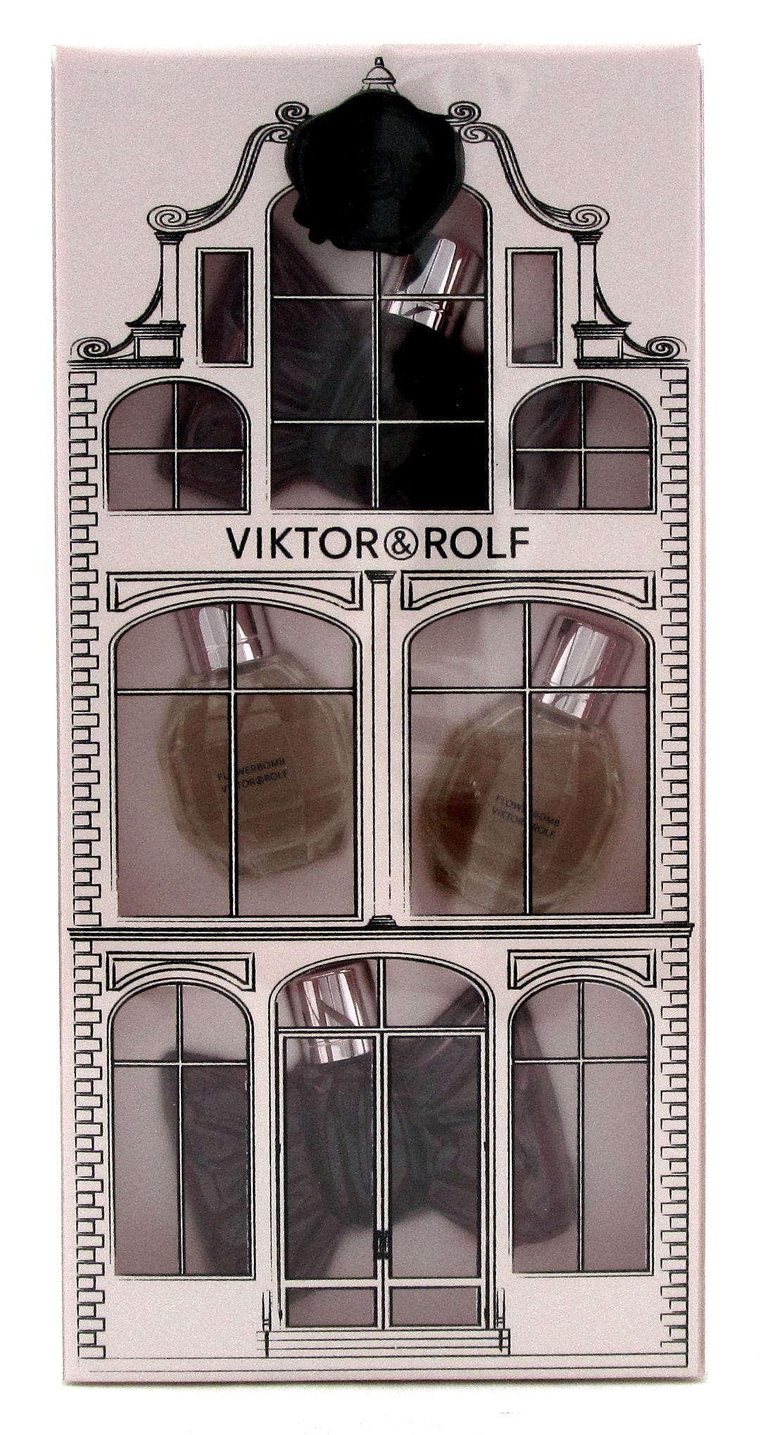 THE HOUSE of Viktor & Rolf Mini Set: 2x7ml. Flowerbomb+ 2x7ml. Bonbon.Sealed Box