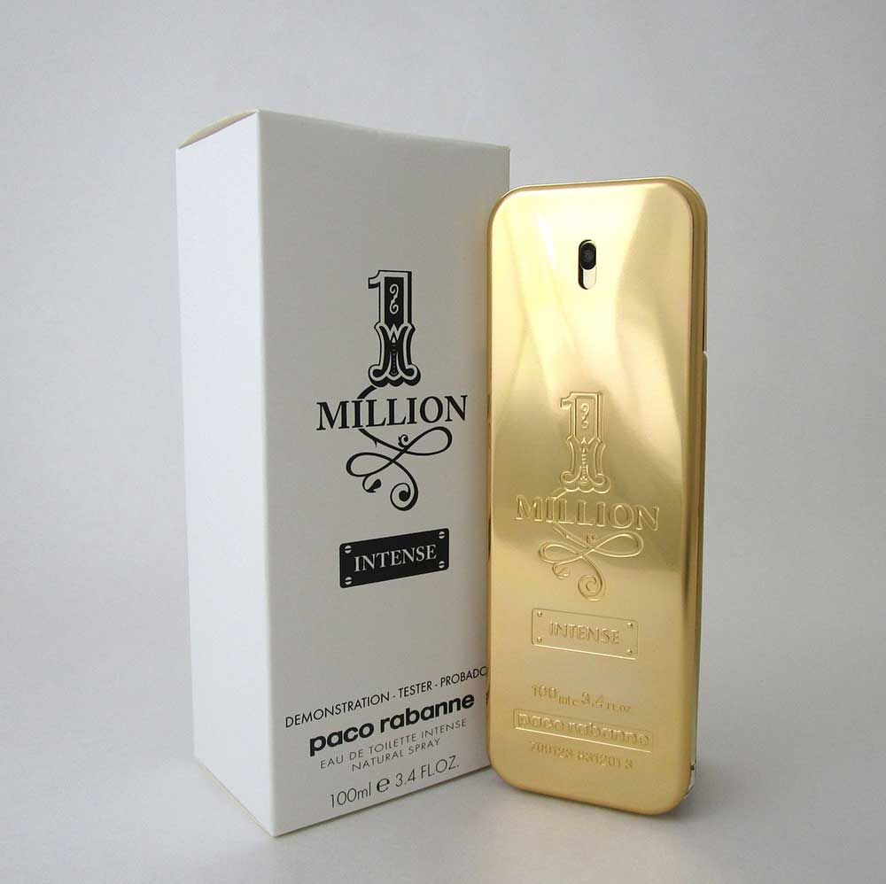 Paco Rabanne 1 One Million EDT Intense Spray 3.4 oz.for Men* Tester