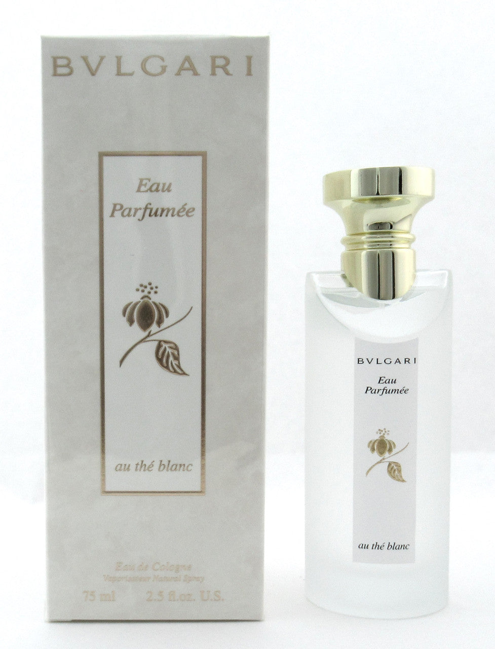 Bvlgari Eau Parfumee Au The Blanc Eau de Cologne Spray Unisex 75 ml./ 2.5 oz. New Sealed