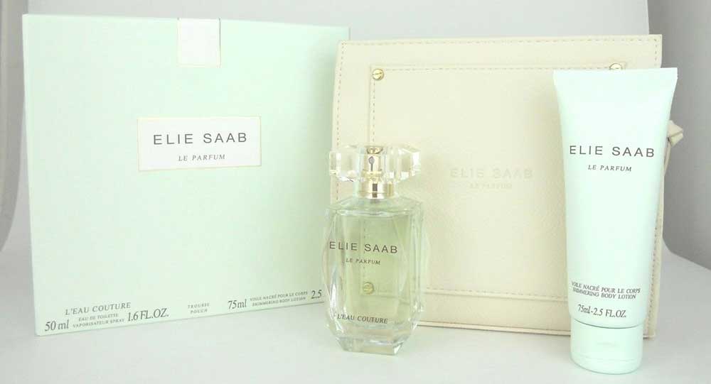 Elie Saab Le Parfum L'eau Couture EDT Spray 1.6 oz.+ 2.5 oz.B/Lotion