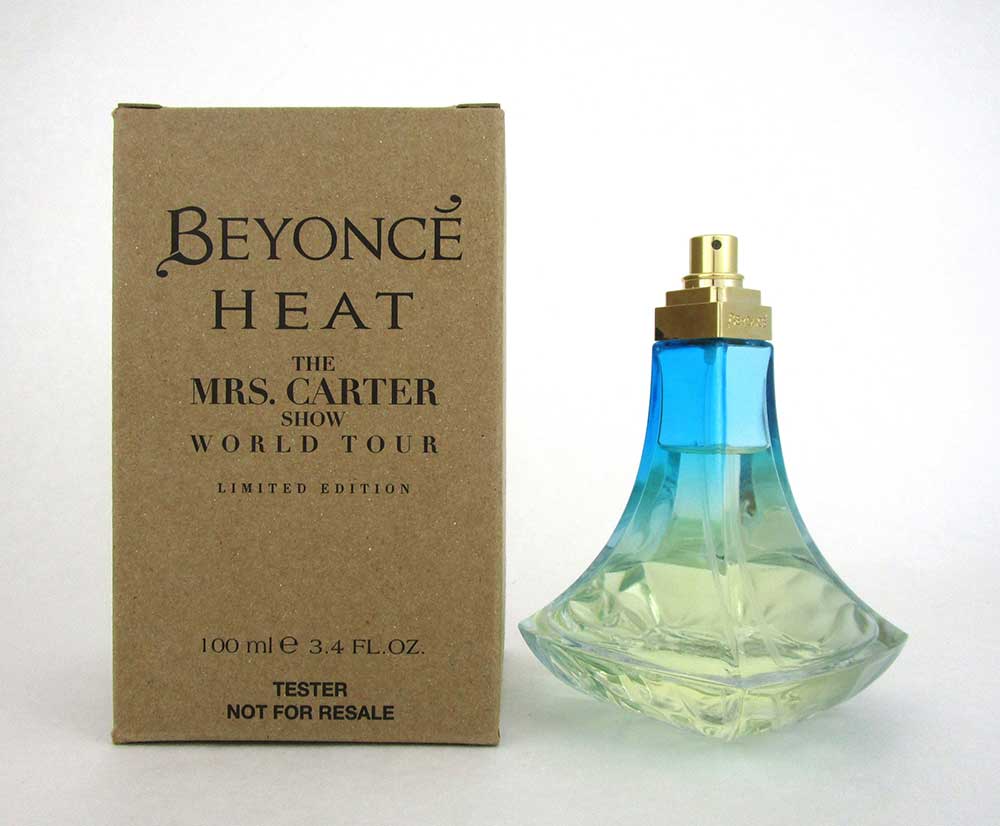 Beyonce Heat The Mrs.Carter Show World Tour EDP Spray 3.4 oz.*Tester