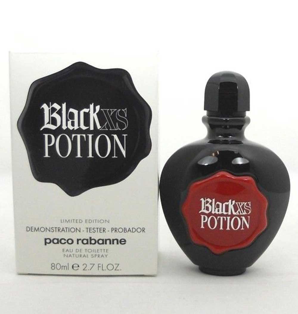 Paco Rabanne Black Xs Potion EDT Spray Limited Edition 2.7oz. *Tester