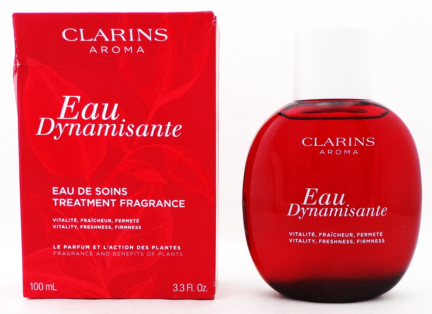 Clarins Eau Dynamisante Treatment Fragrance Refillable 3.3 oz. New Damaged Box