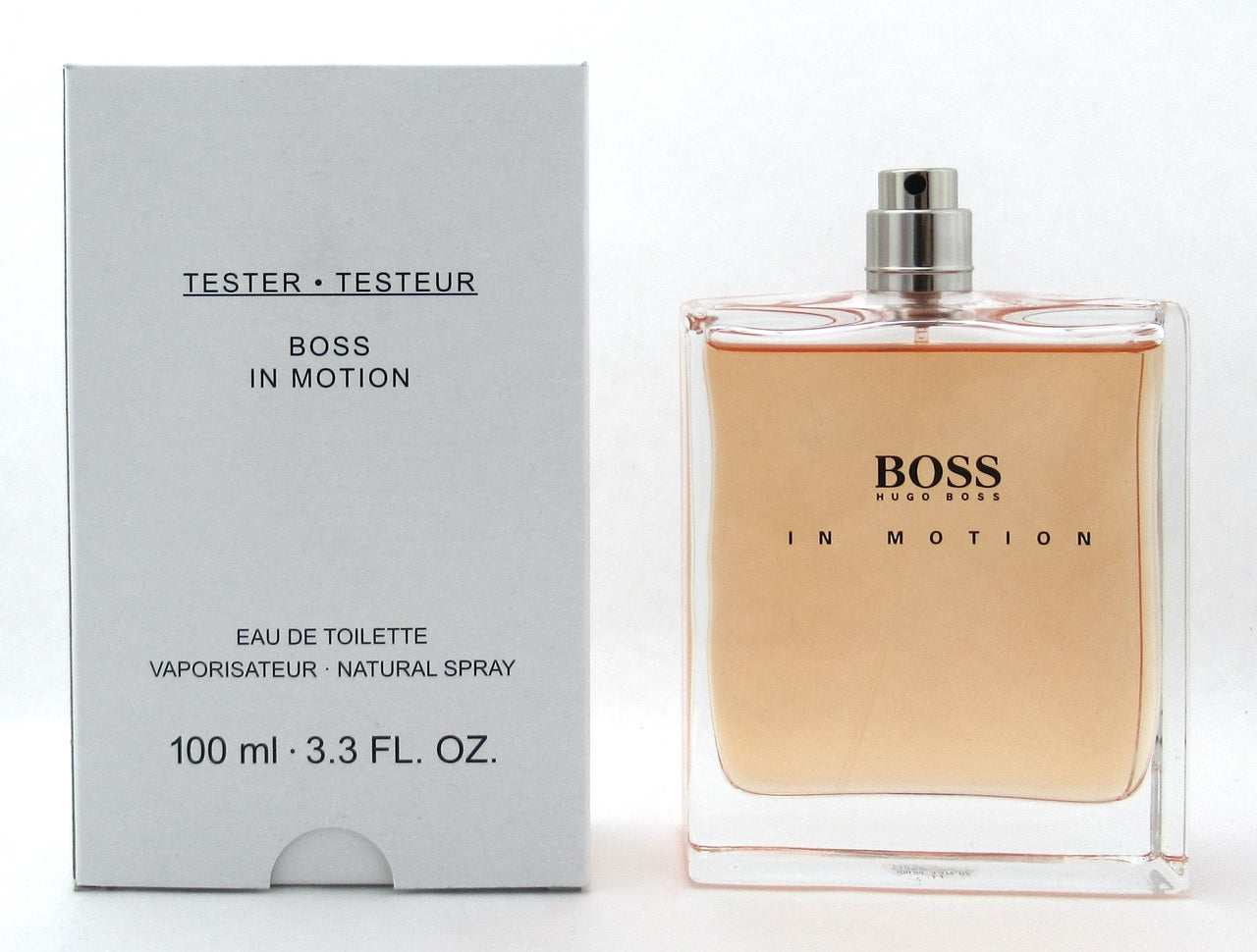 Boss In Motion by Hugo Boss EDT Spray for Men 3.3 oz./ 100 ml. Tester