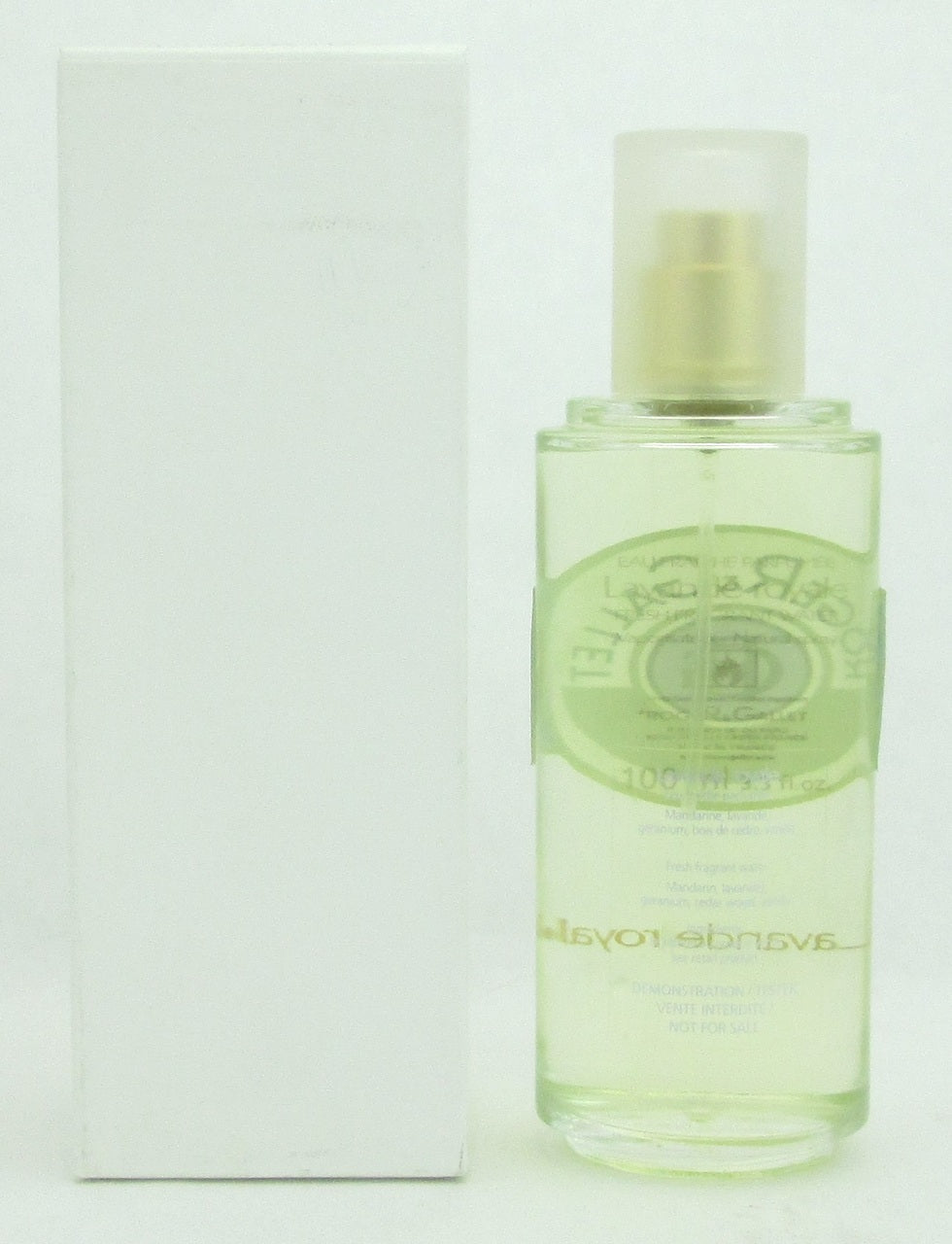 Roger & Gallet Lavande Royale Fresh Fragrant Water Spray for Women 100 ml./ 3.3 oz. Tester