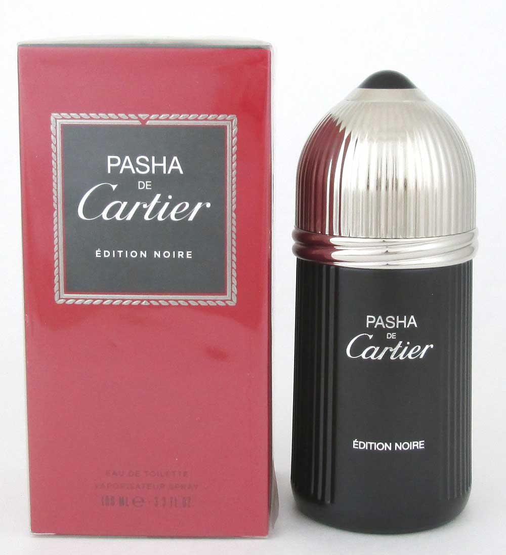 Pasha De Cartier Edition Noire By Cartier EDT Spray 3.3 oz. For Men