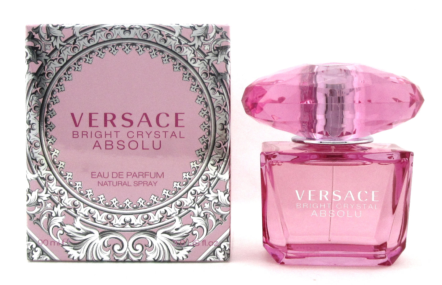 Bright Crystal Absolu by Versace 3.0 oz. Eau de Parfum Spray for Women. New in Box