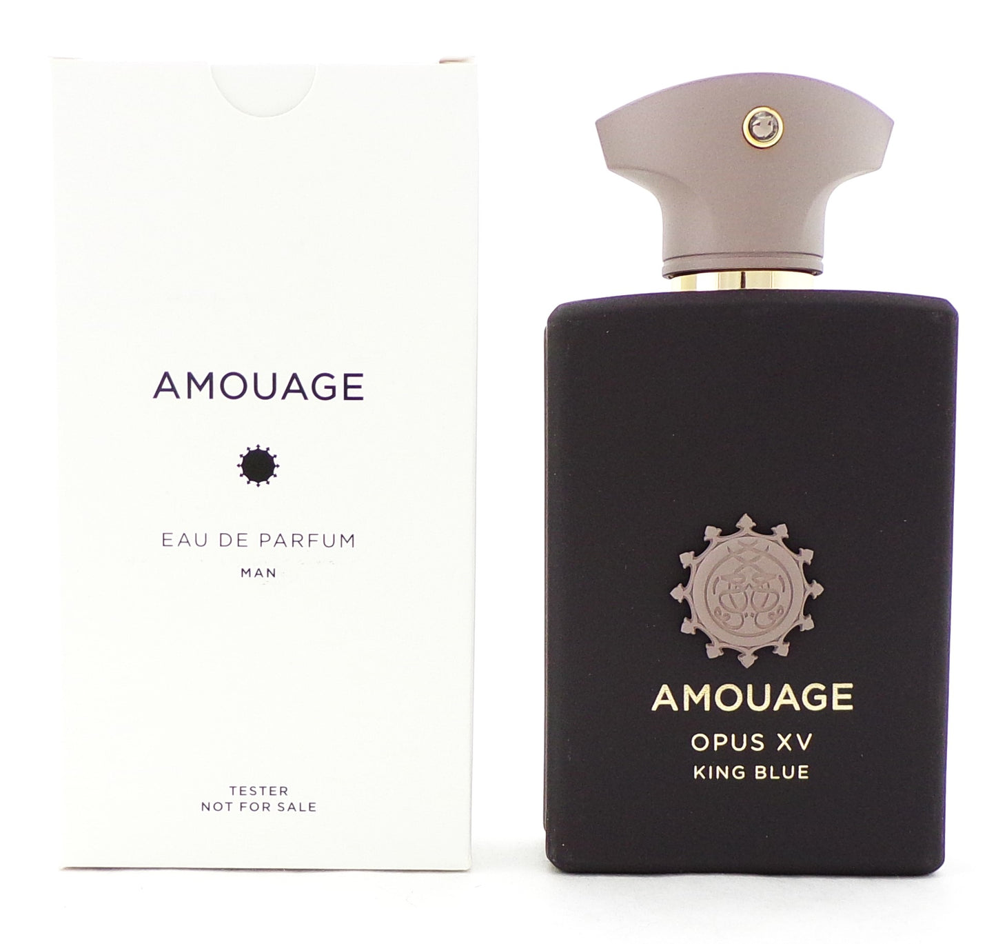 Amouage Opus XV KING BLUE Man 3.4 oz. Eau de Parfum Spray New TESTER w/Cap