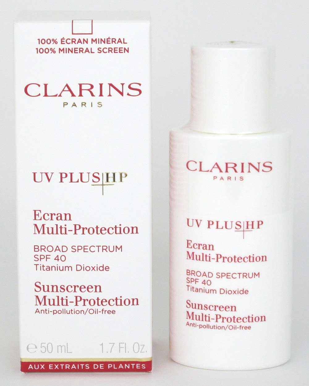 Clarins UV Plus HP Sunscreen Multi-Protection1.7 oz Slightly Damaged