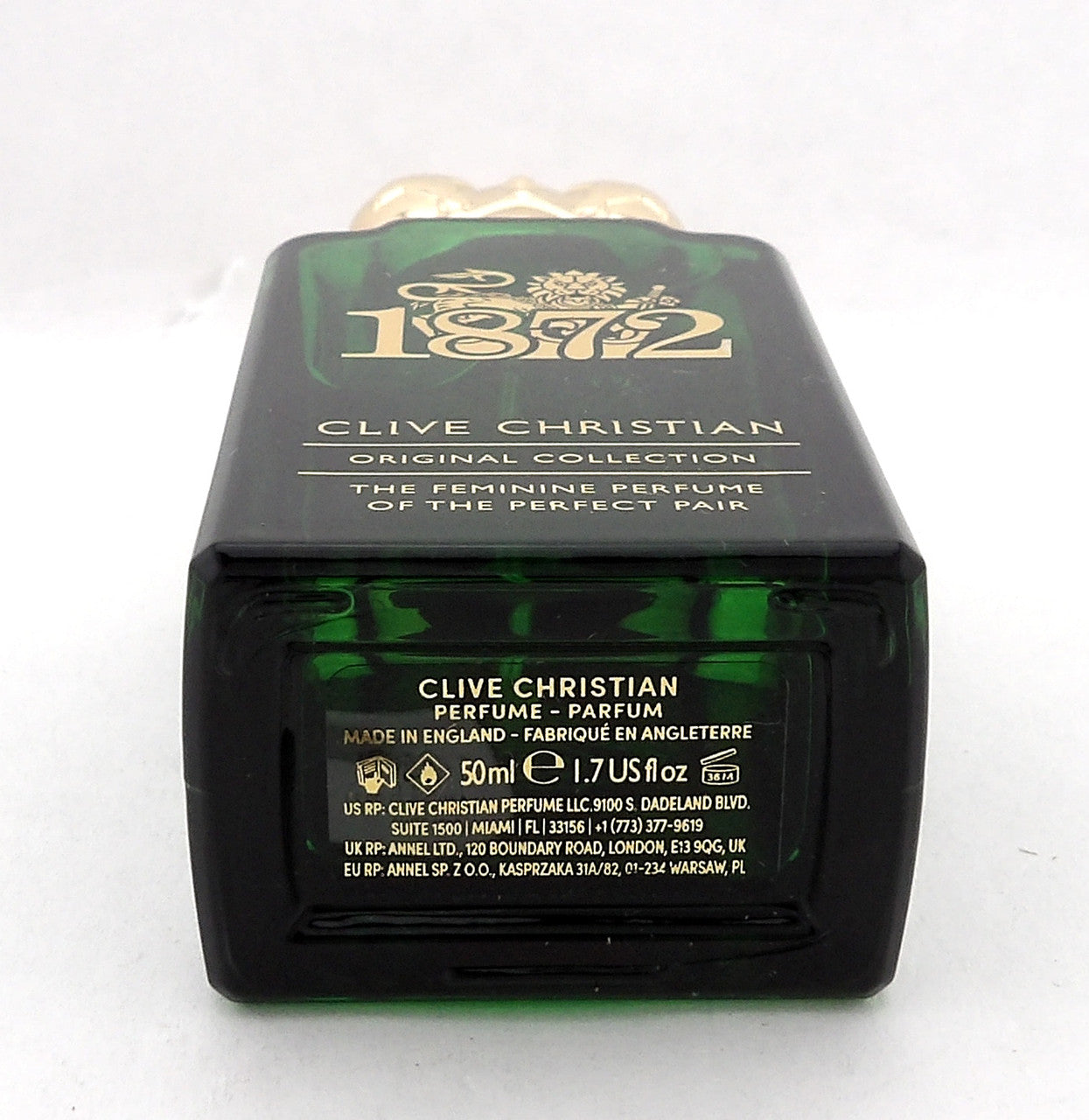 1872 Feminine by Clive Christian Perfume Spray 1.7 oz./50 ml. New NO BOX
