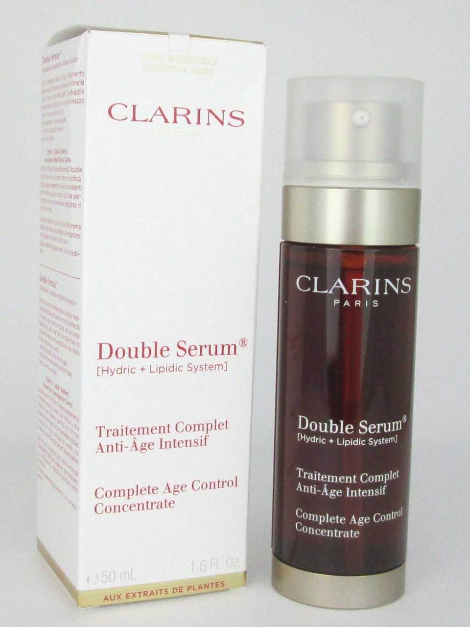 Clarins Double Serum 1.6oz Bonus Size | Damaged Box | Wholesale