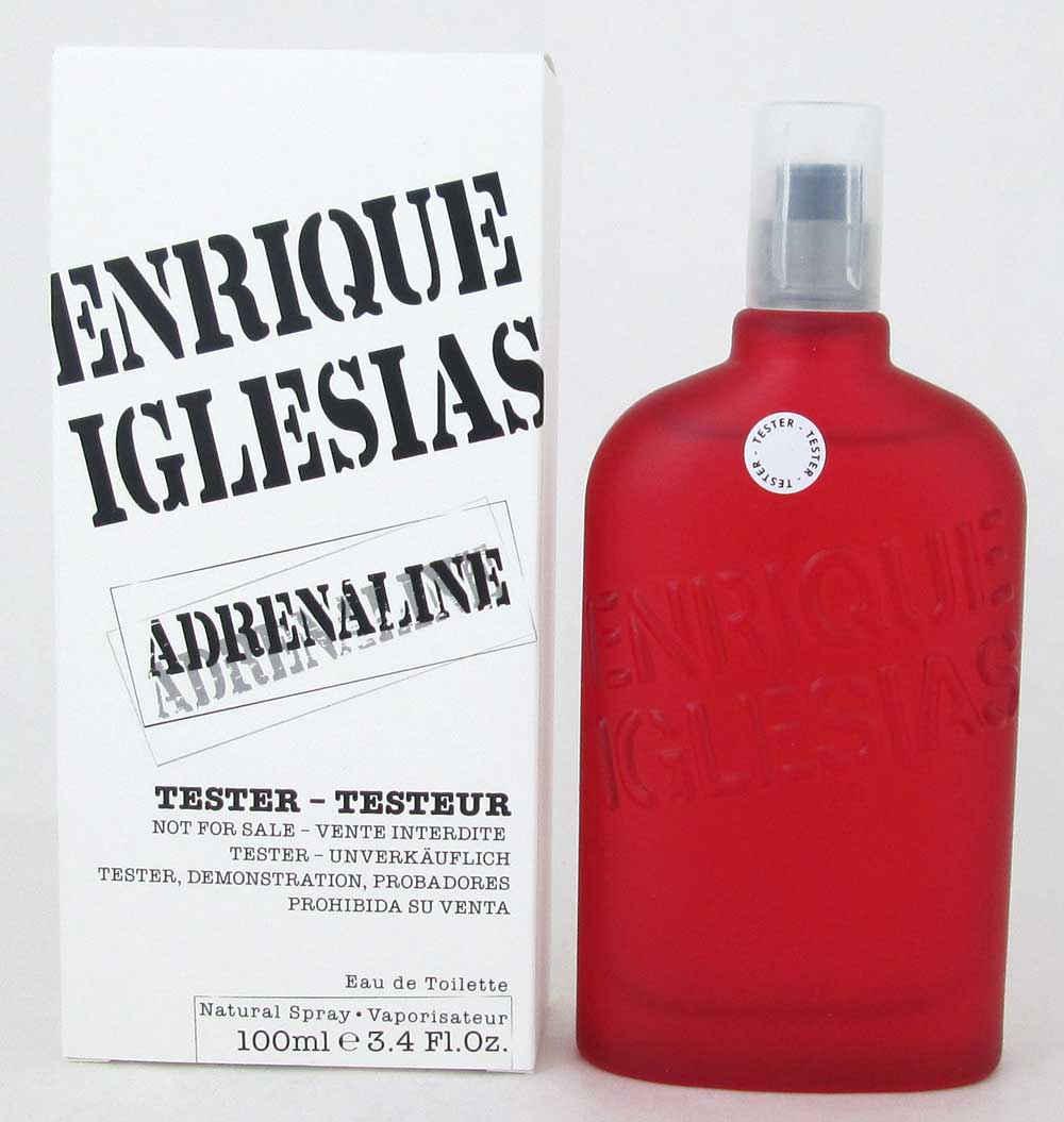 Adrenaline by Enrique Iglesias EDT Spray 3.4 oz.for Men *Tester