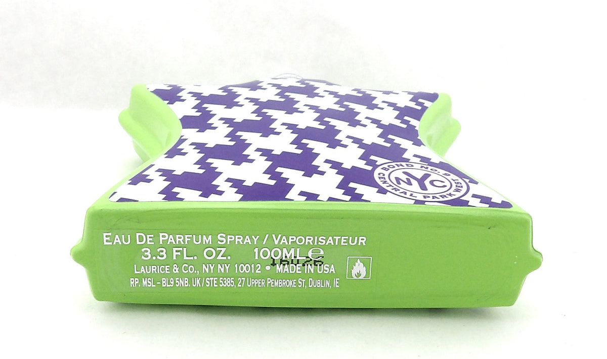 Bond No. 9 Central Park West 3.3 oz. Eau de Parfum Spray for Women. New Tester NO Cap
