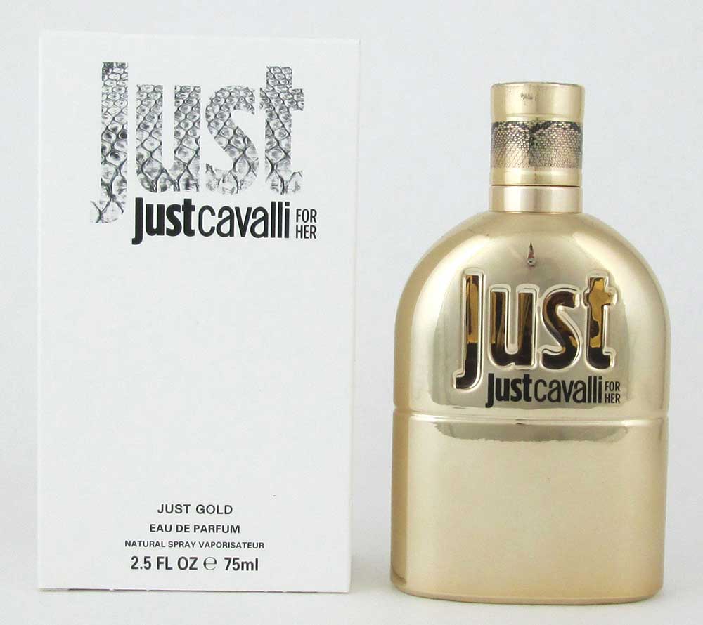 Just Gold by Just Cavalli Eau de Parfum for Her 2.5 oz.Spray *Tester