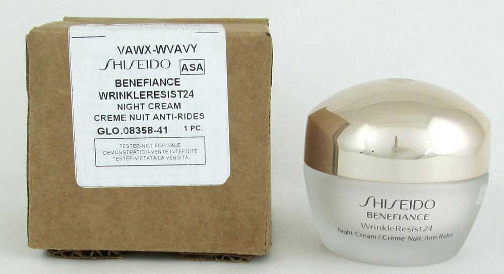 Shiseido Benefiance WrinkleResist24 Night Cream 1.7 oz/50 ml *Tester